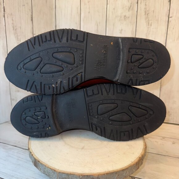 Allen Edmonds Wilbert Shoes Men Sz 8D Brown Split Toe Oxford Leather Made in USA - Picture 9 of 9